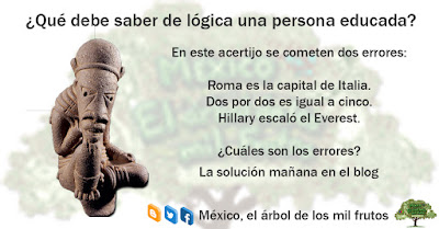 ¿Qué debe saber de lógica una persona educada? 